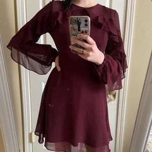 red mini cocktail dress (or homecoming)